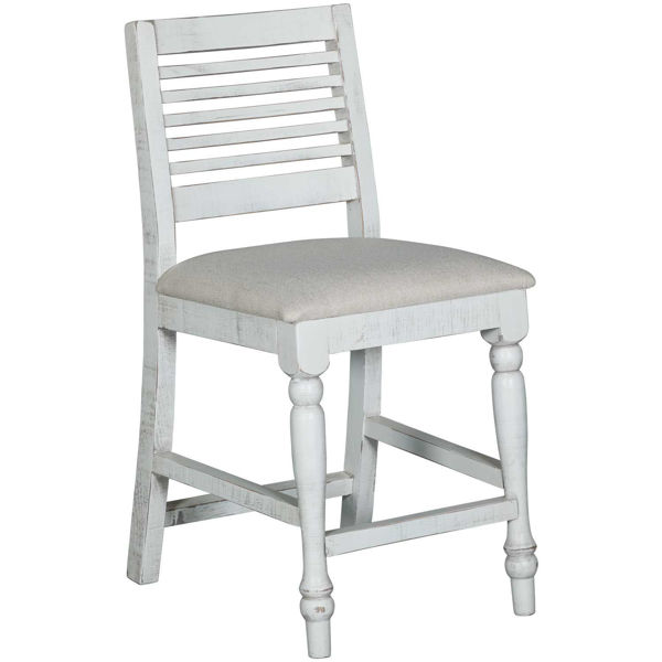 Stone Barstool White