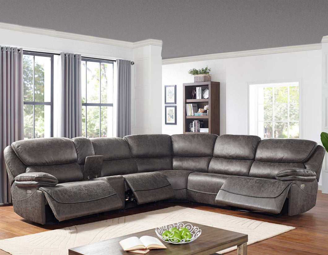 Plaza Power Sectional