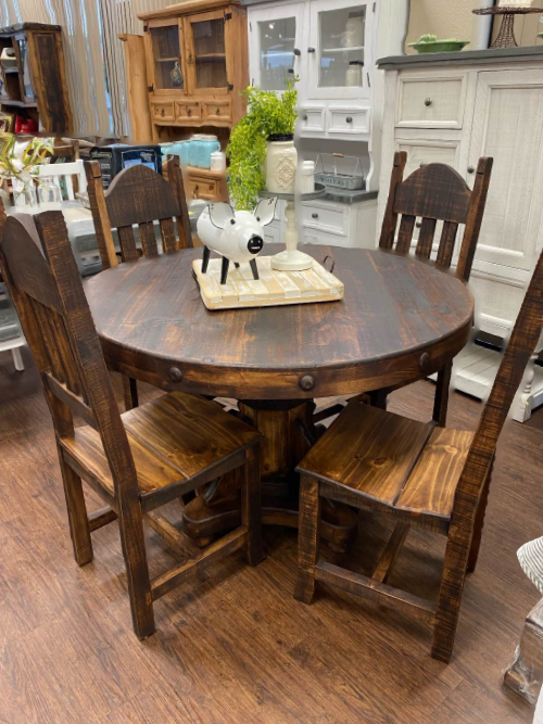 Ponderosa Round Dining Set