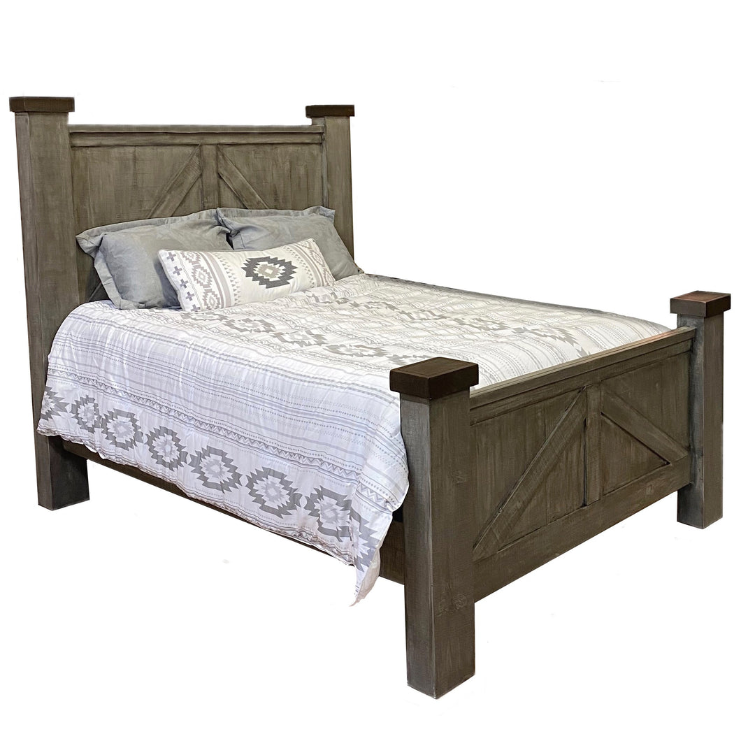 Weathered Farmhouse Bed