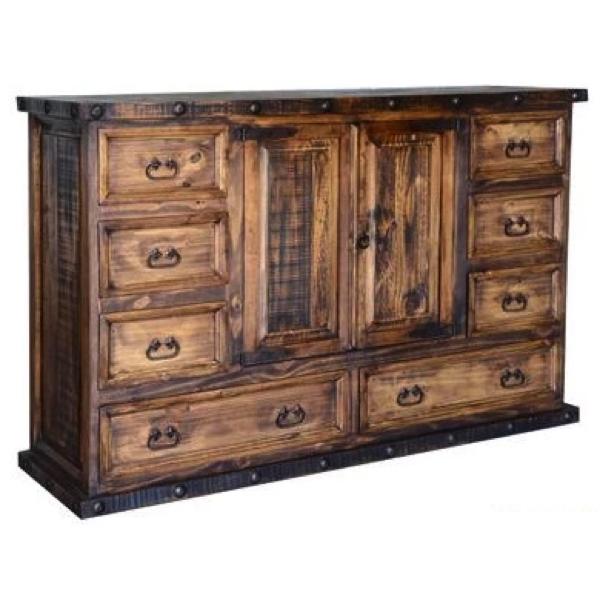 oversized dresser Ponderosa Large Dresser – RusticHome-Furniture