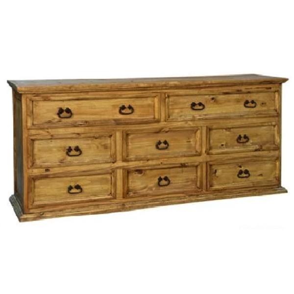 X-Large 8 Drawer Dresser – RusticHome-Furniture