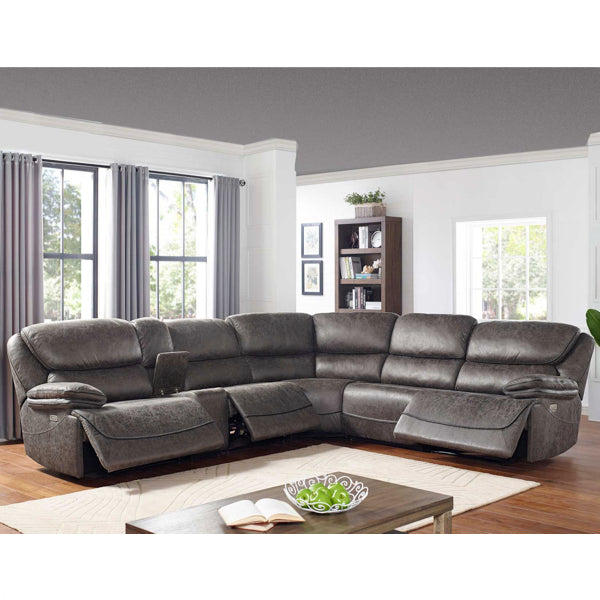 Smoke Grey Sectional – RusticHome-Furniture